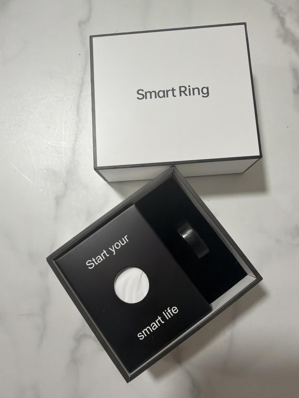 Women Men Smart Ring Health Tracker, Sleep Exercise Health Monitoring Wearable Device, IP68 Waterproof, iOS/Android Compatible, No Subscription Required, 5‑Day Long Lasting Battery (Rose Gold, 8) customer photo 1