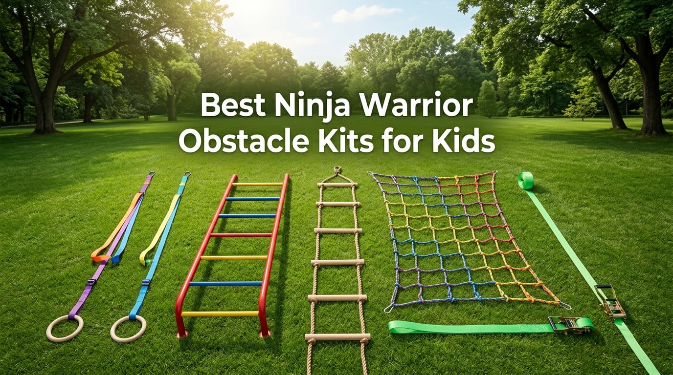 Best Ninja Warrior Obstacle Kits for Kids