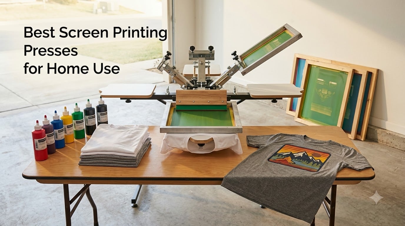 Best Screen Printing Presses for Home Use