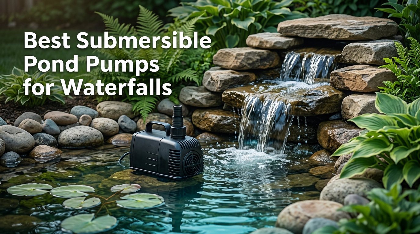 Best Submersible Pond Pumps for Waterfalls