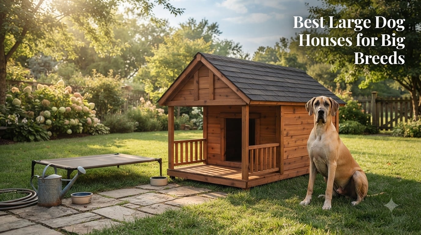Best Large Dog Houses for Big Breeds