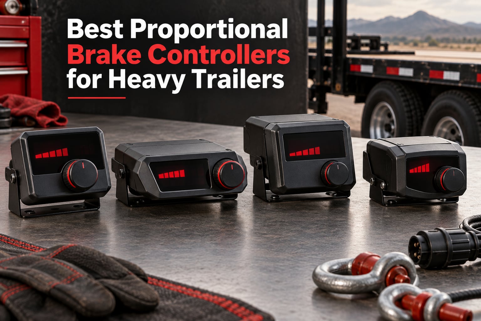 Best Proportional Brake Controllers for Heavy Trailers