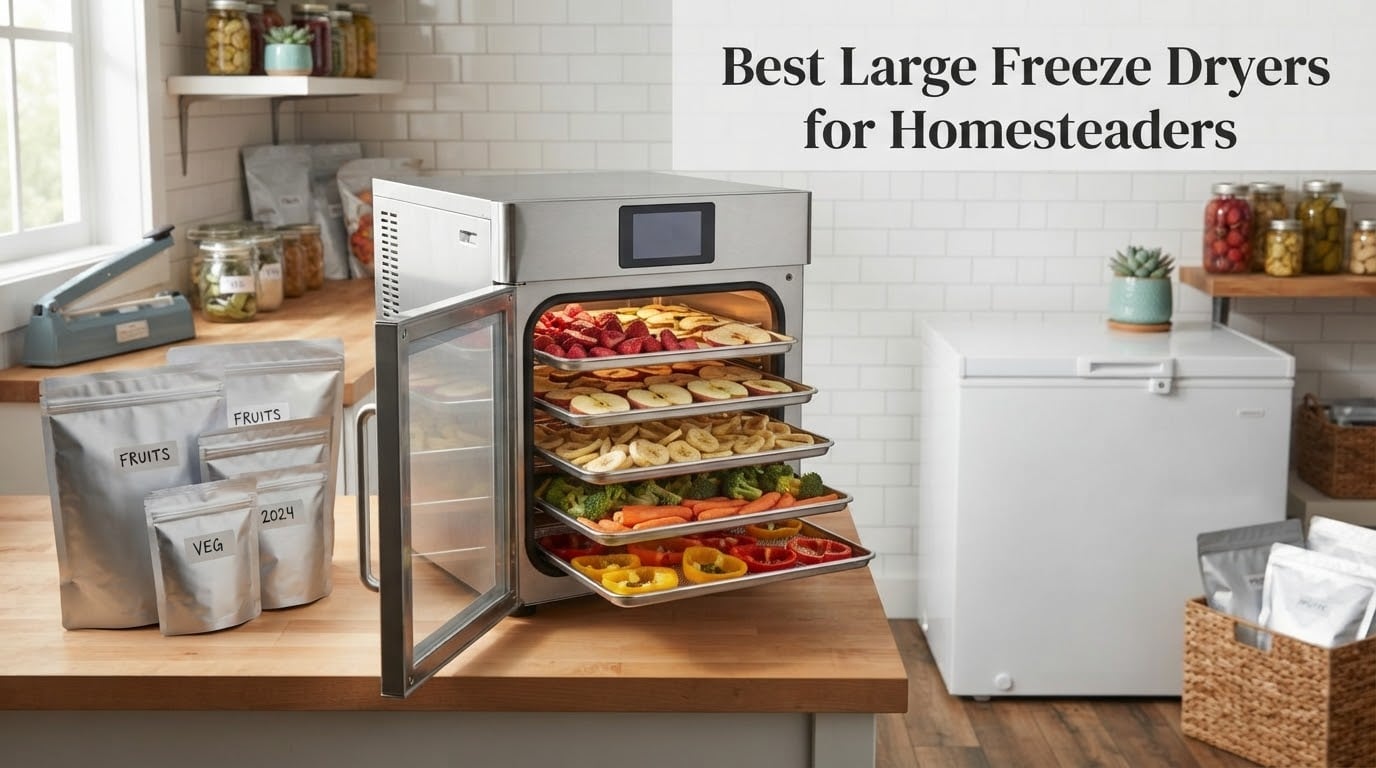 Best Large Freeze Dryers for Homesteaders