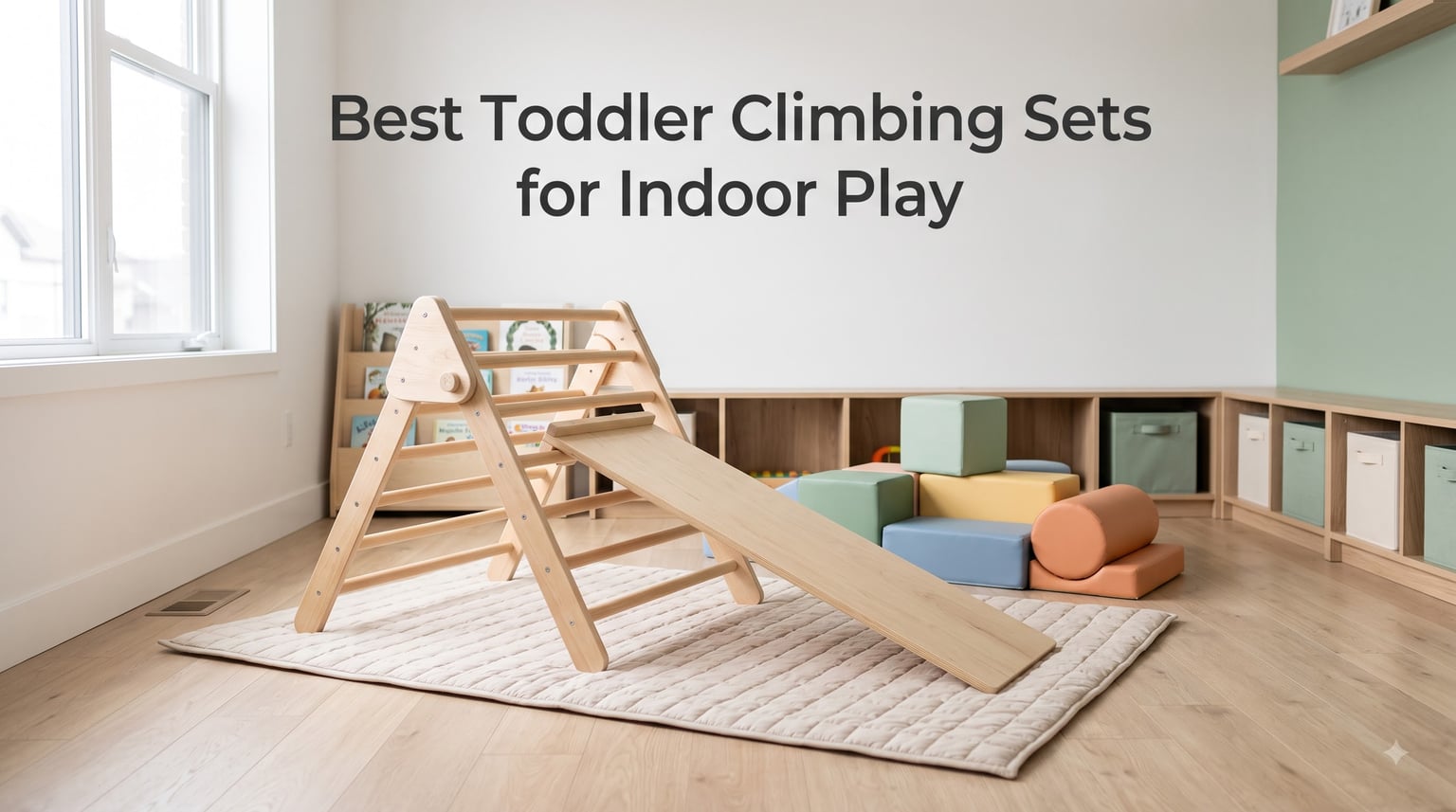 Best Toddler Climbing Sets for Indoor Play