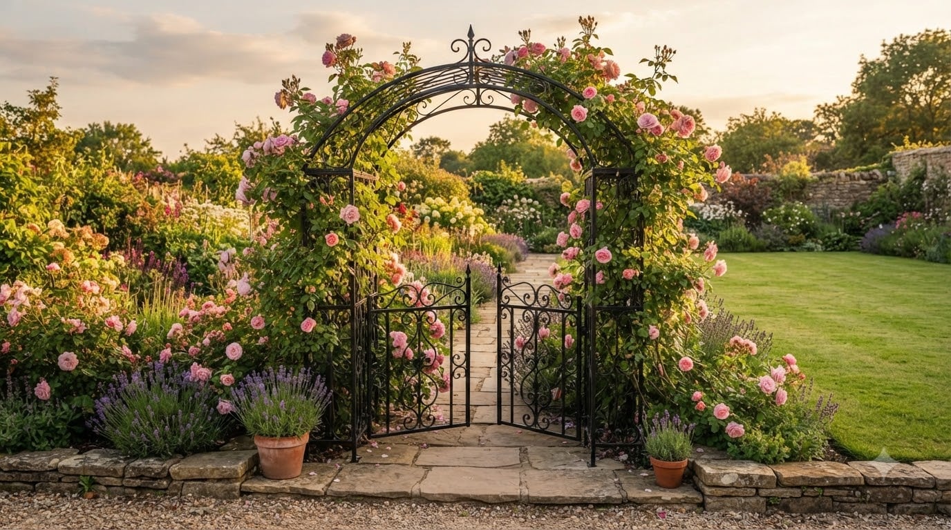 Best Metal Garden Arbors with Gates