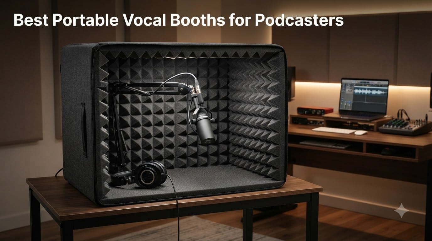 Best Portable Vocal Booths for Podcasters