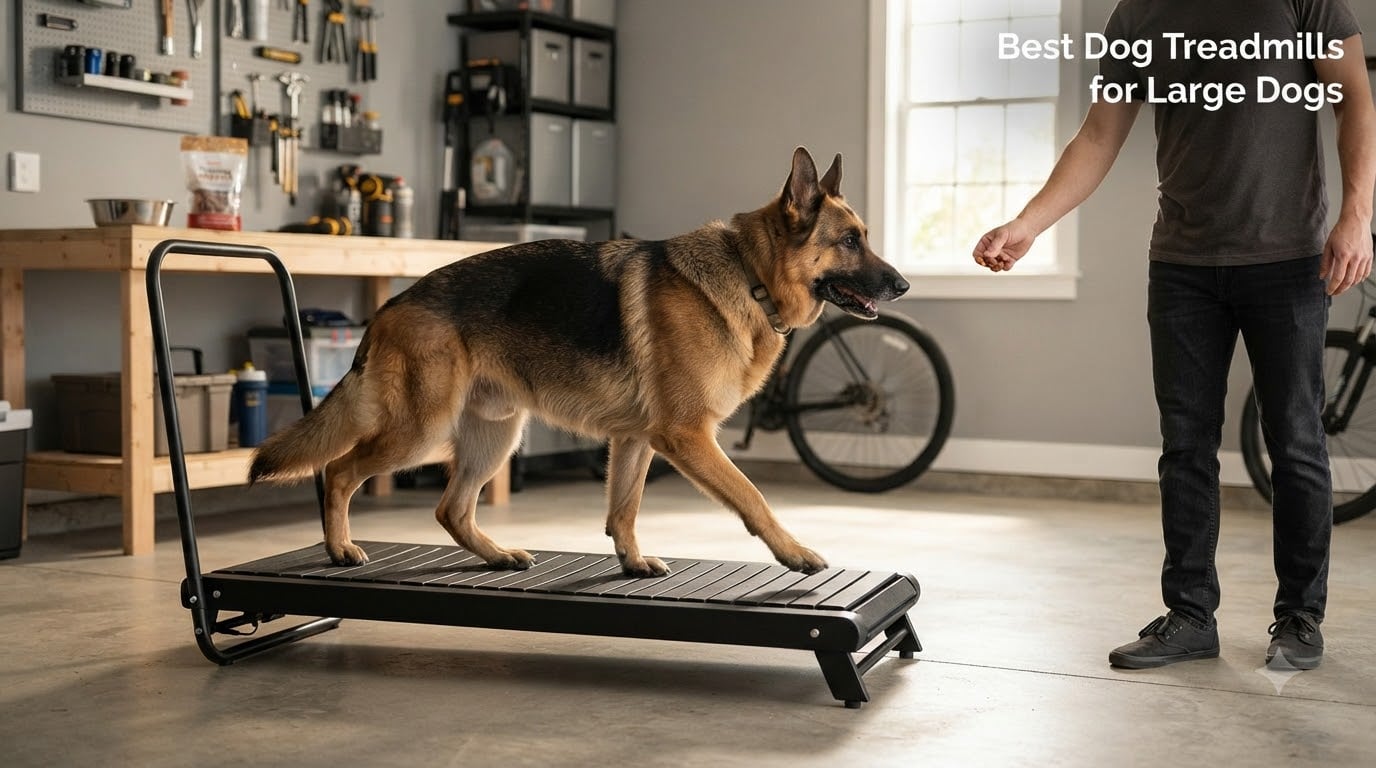 Best Dog Treadmills for Large Dogs