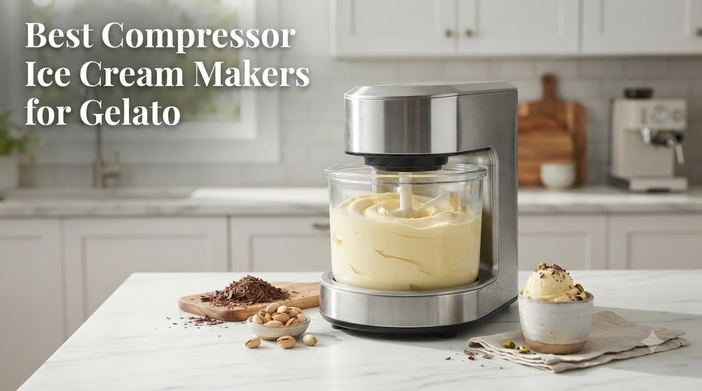 Best Compressor Ice Cream Makers for Gelato