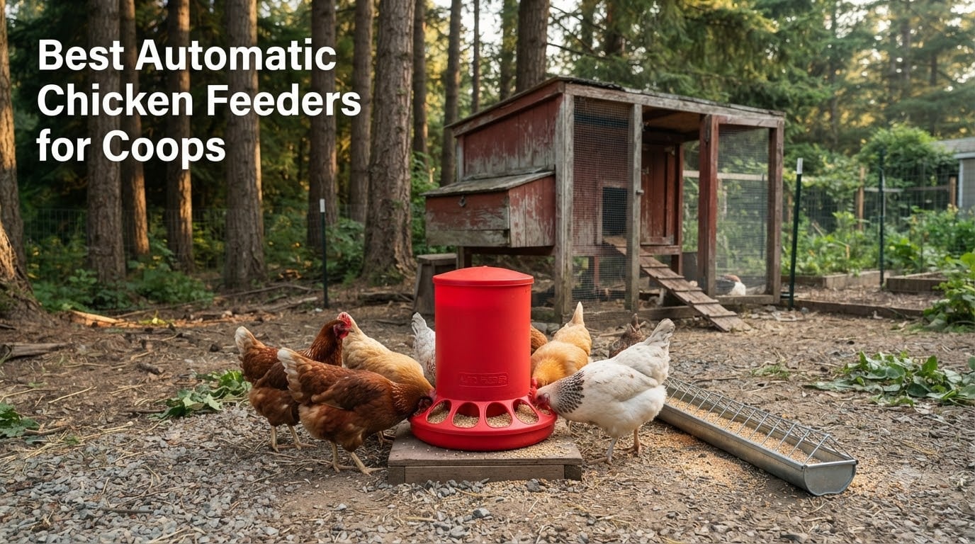Best Automatic Chicken Feeders for Coops