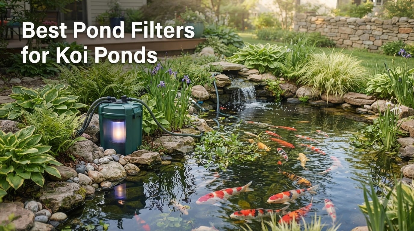 Best Pond Filters for Koi Ponds