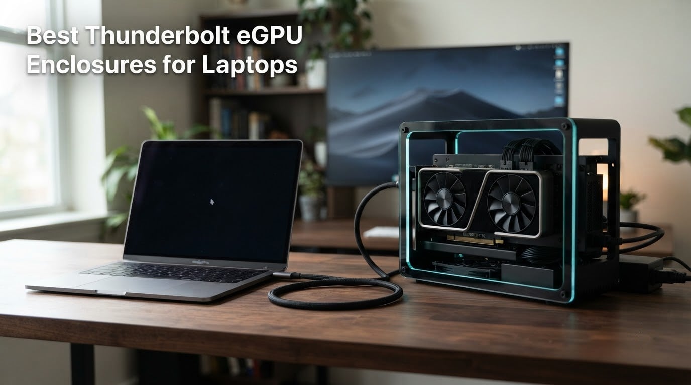 Best Thunderbolt eGPU Enclosures for Laptops