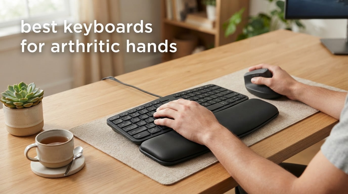 best keyboards for arthritic hands