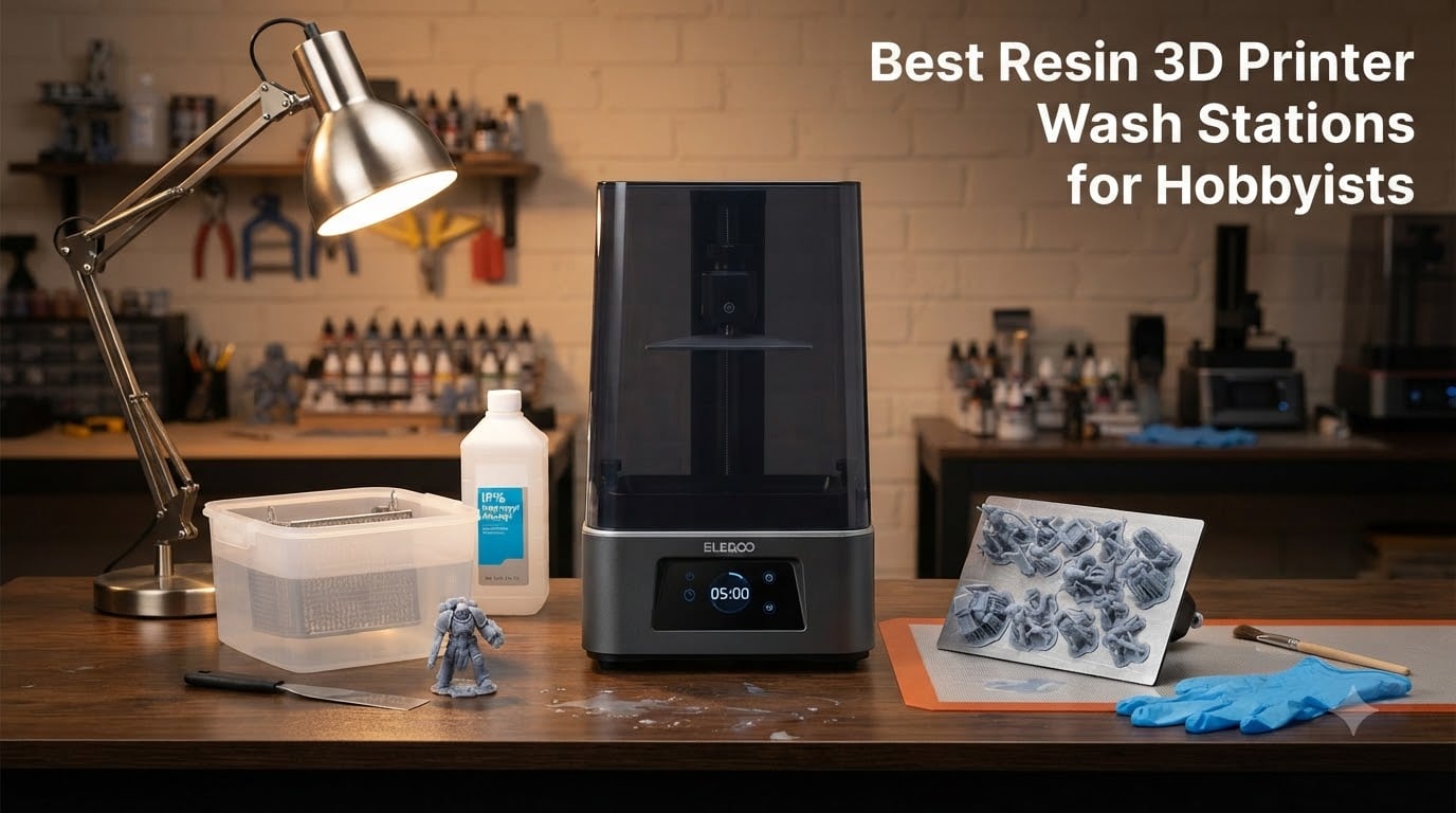 Best Resin 3D Printer Wash Stations for Hobbyists
