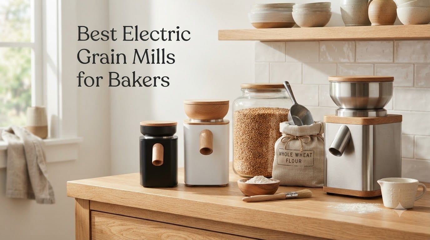 Best Electric Grain Mills for Bakers