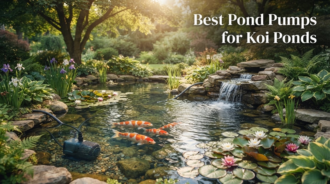 Best Pond Pumps for Koi Ponds