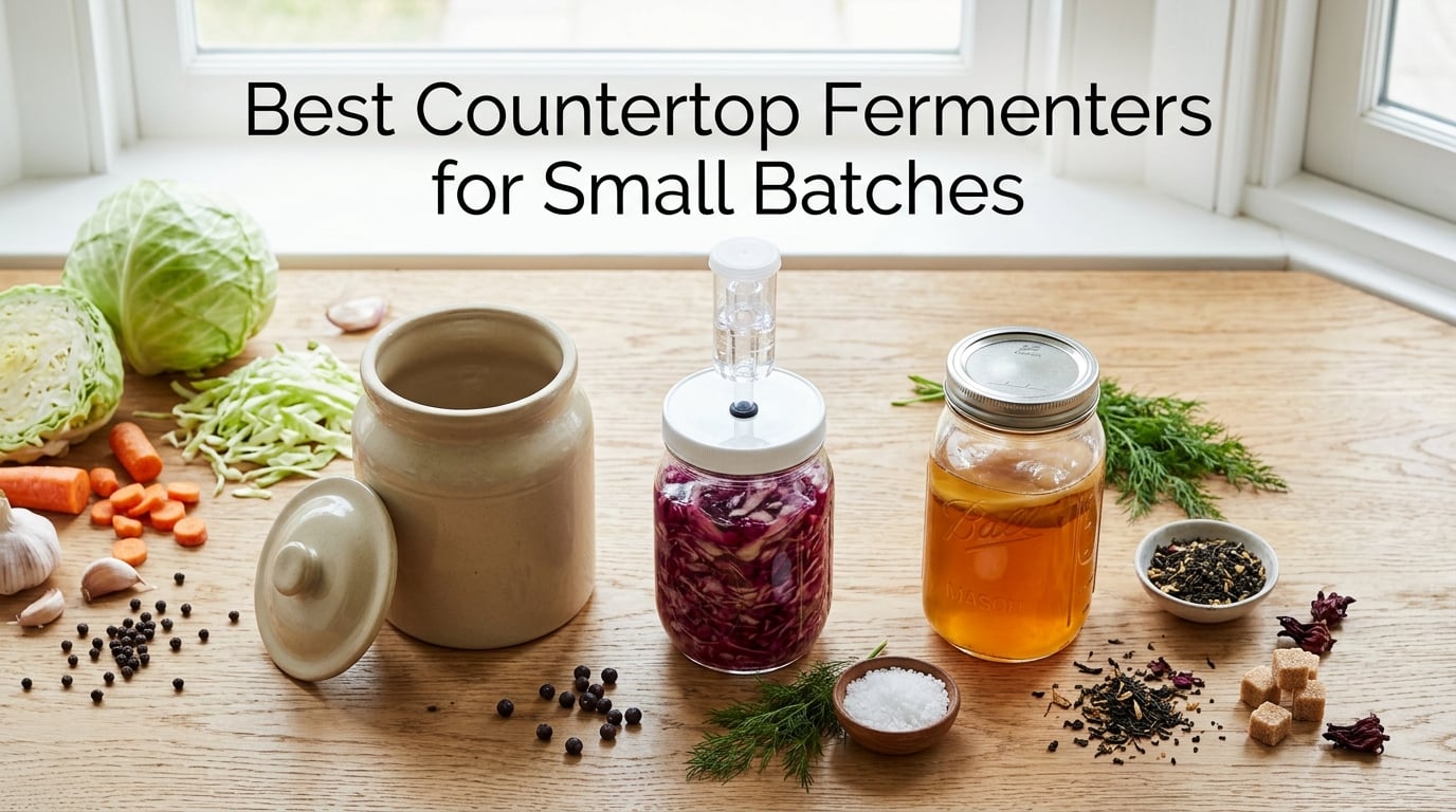 Best Countertop Fermenters for Small Batches