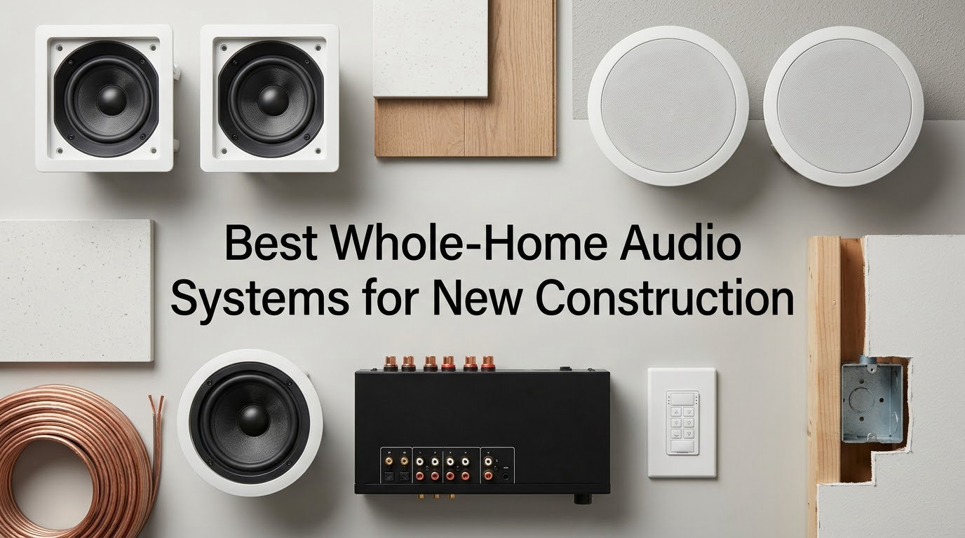 Best Whole-Home Audio Systems for New Construction