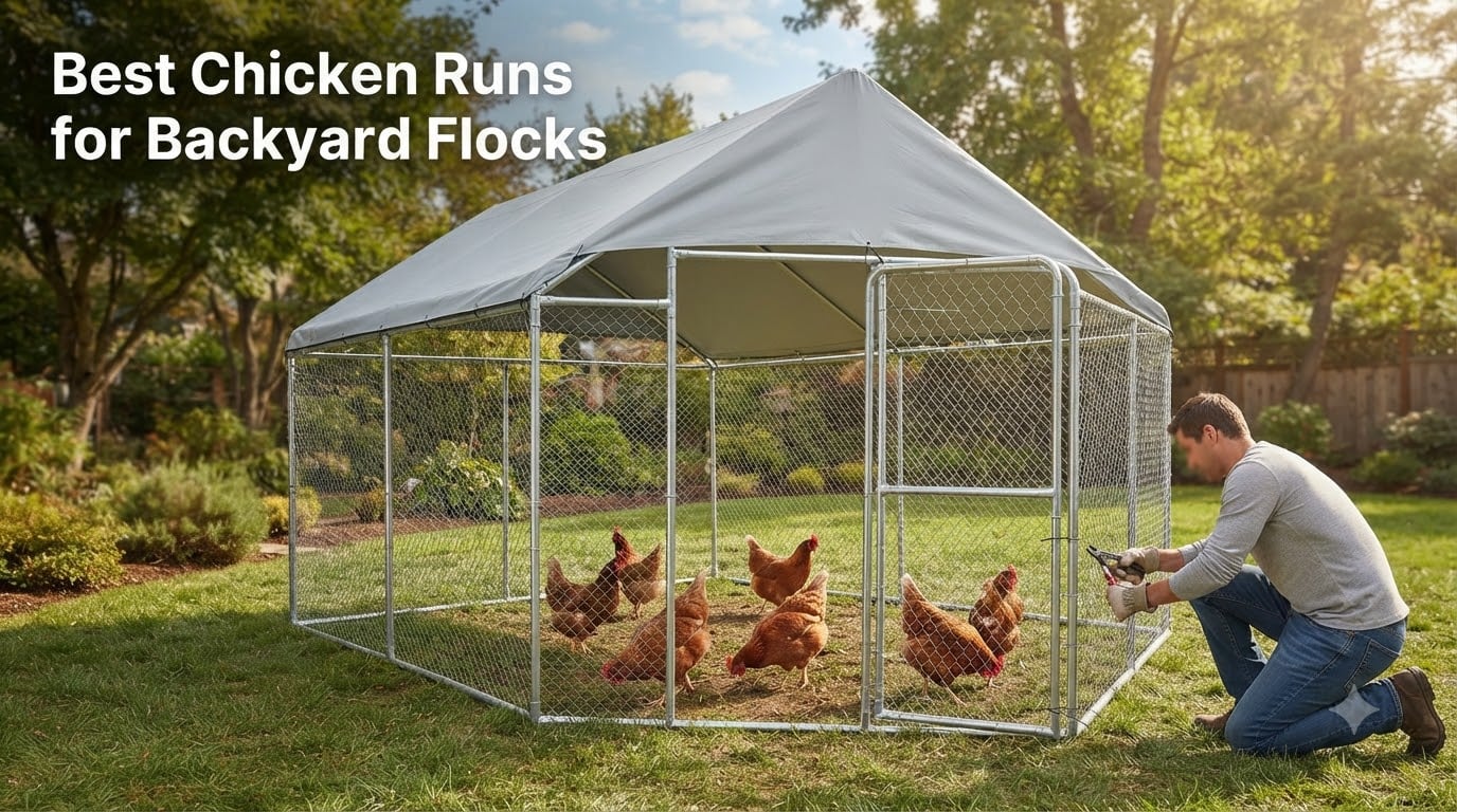 Best Chicken Runs for Backyard Flocks