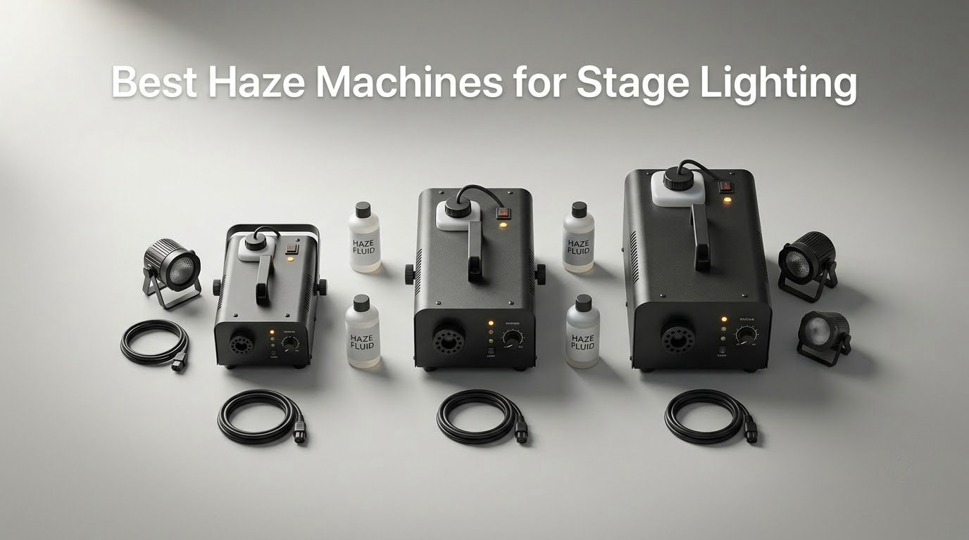Best Haze Machines for Stage Lighting
