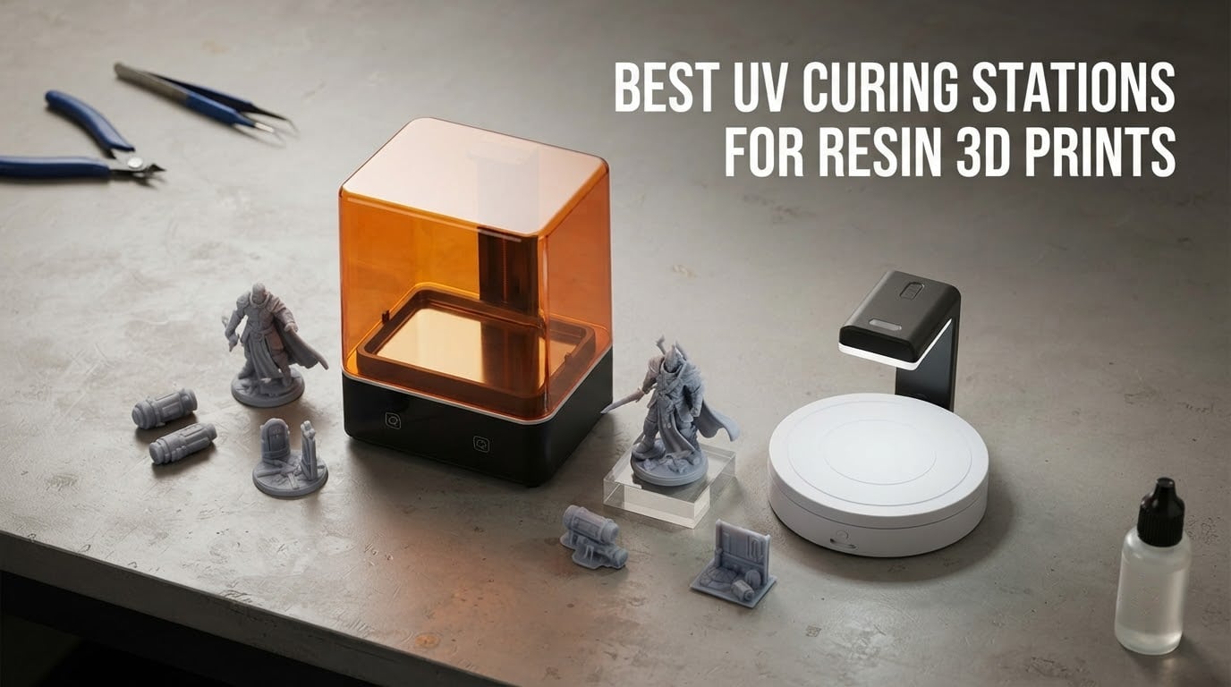 Best UV Curing Stations for Resin 3D Prints