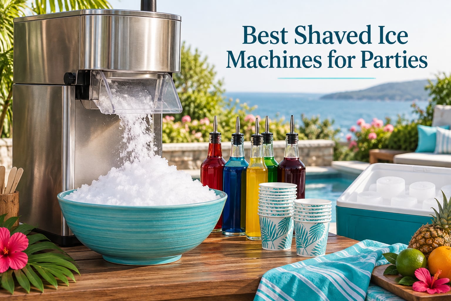 Best Shaved Ice Machines for Parties