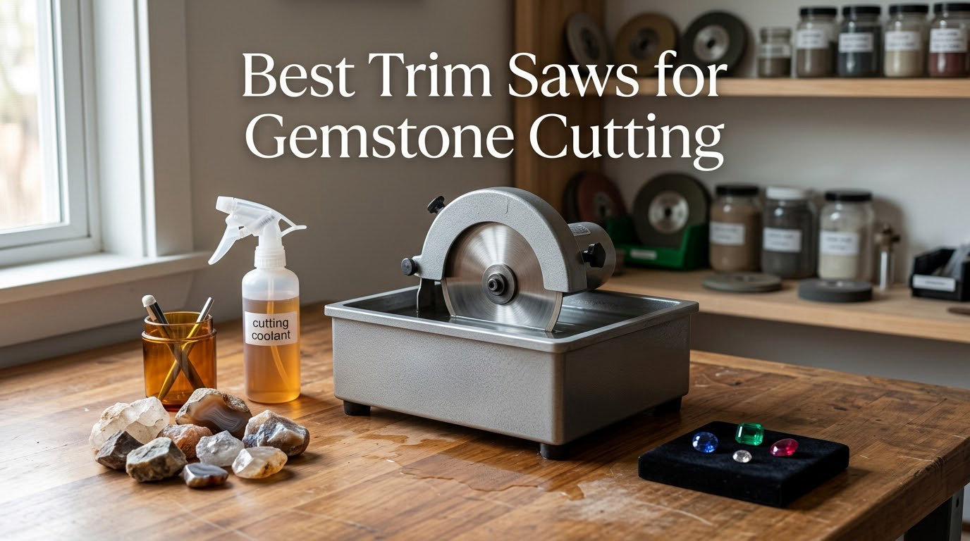 Best Trim Saws for Gemstone Cutting