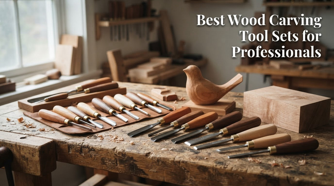 Best Wood Carving Tool Sets for Professionals