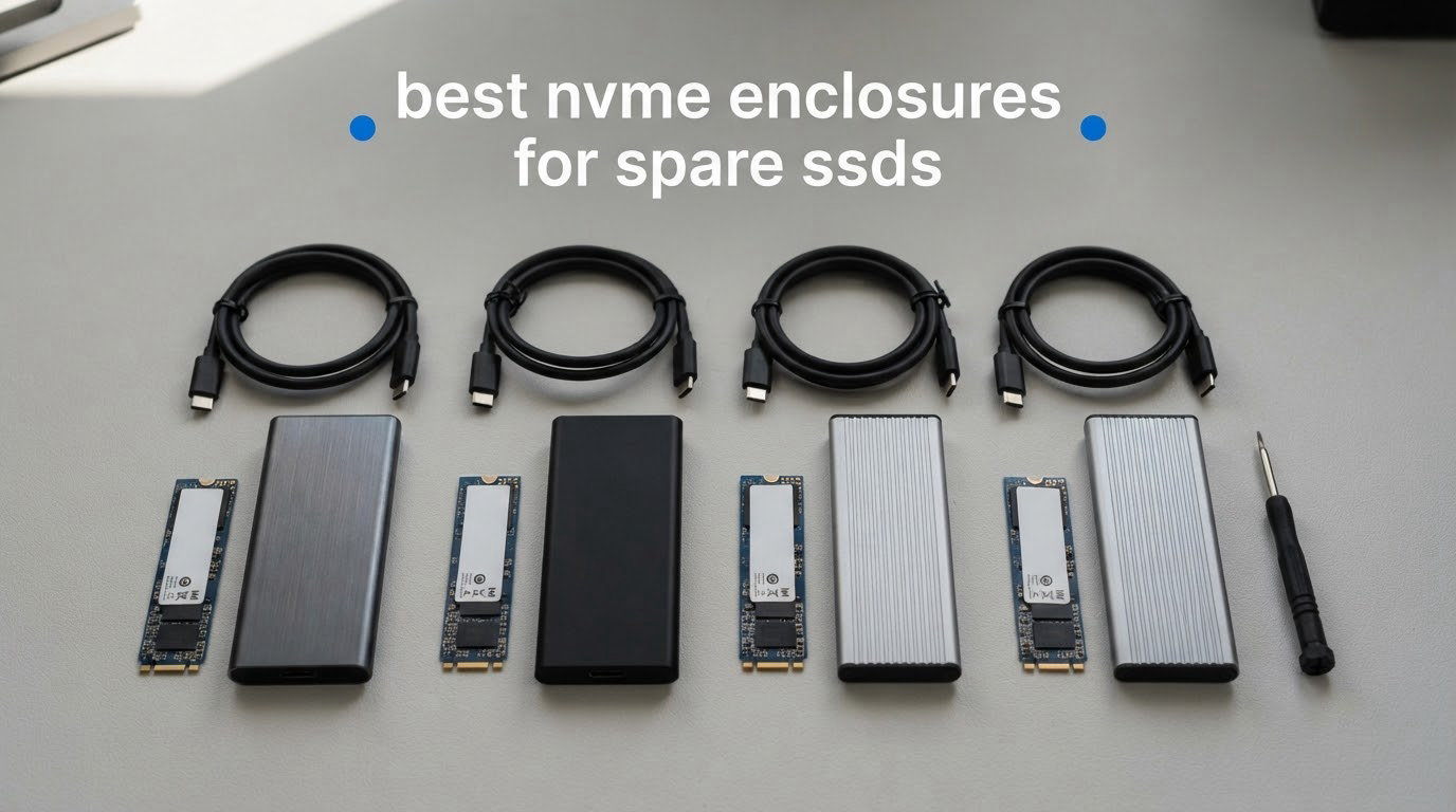 best nvme enclosures for spare ssds