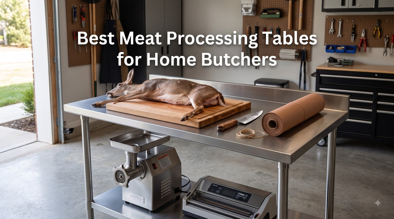 Best Meat Processing Tables for Home Butchers