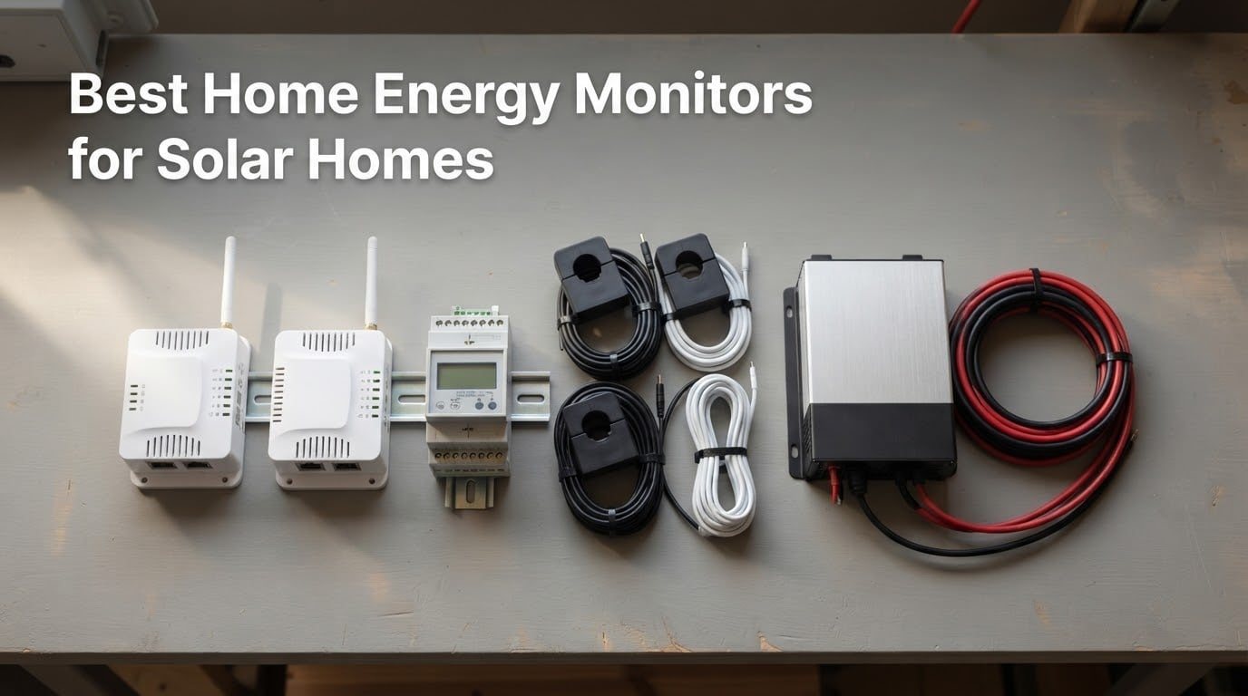 Best Home Energy Monitors for Solar Homes