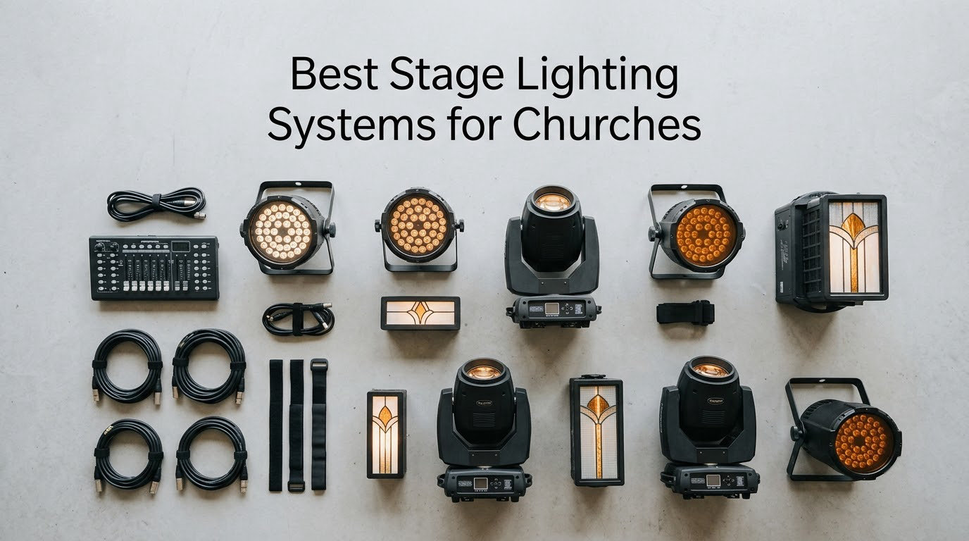 Best Stage Lighting Systems for Churches