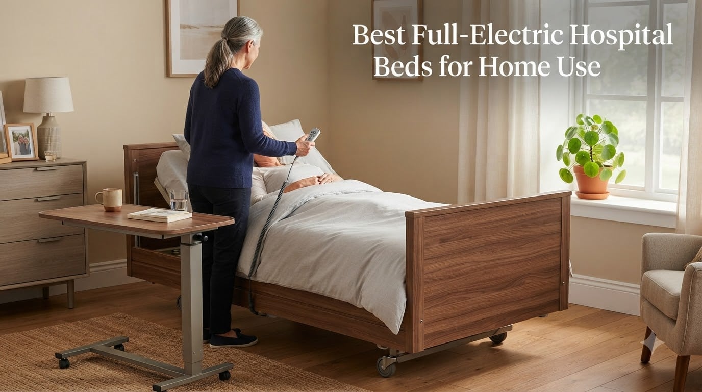 Best Full-Electric Hospital Beds for Home Use