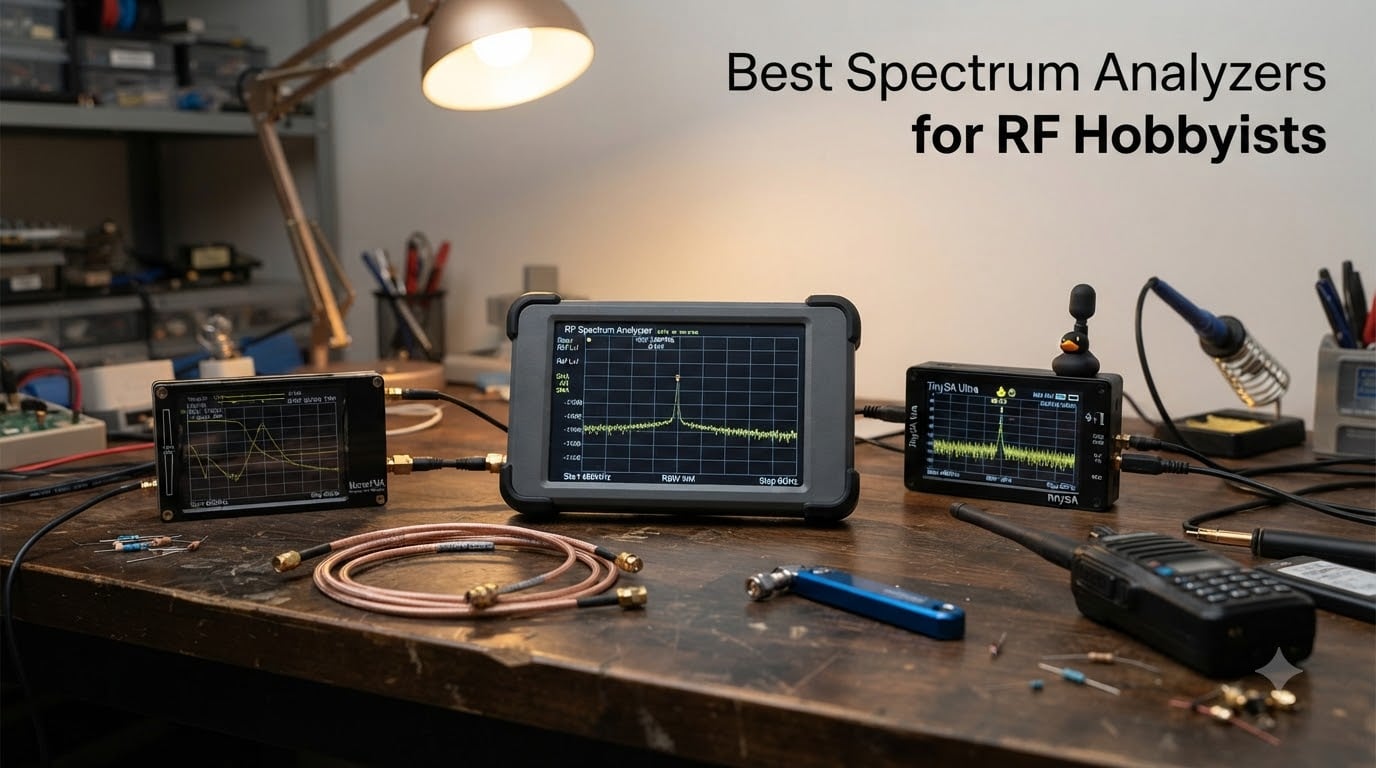 Best Spectrum Analyzers for RF Hobbyists