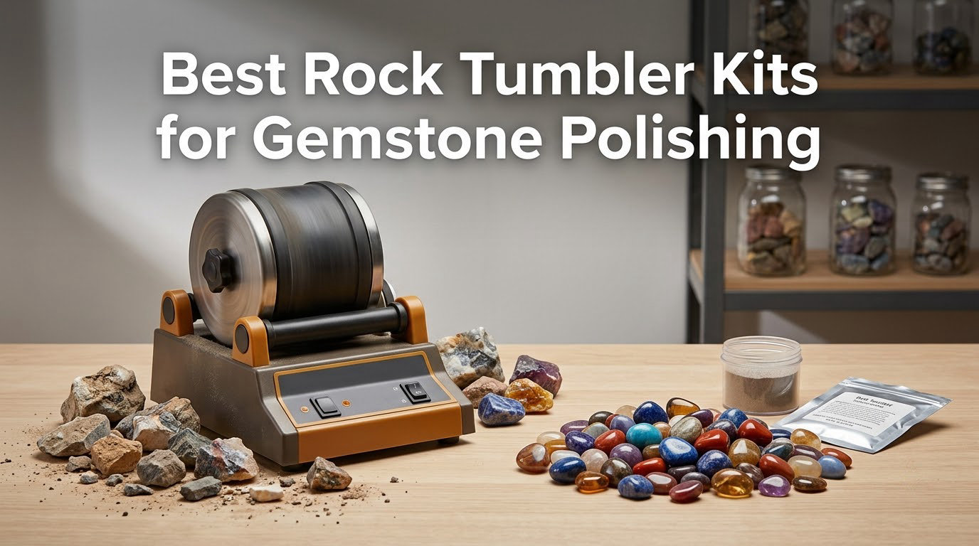 Best Rock Tumbler Kits for Gemstone Polishing