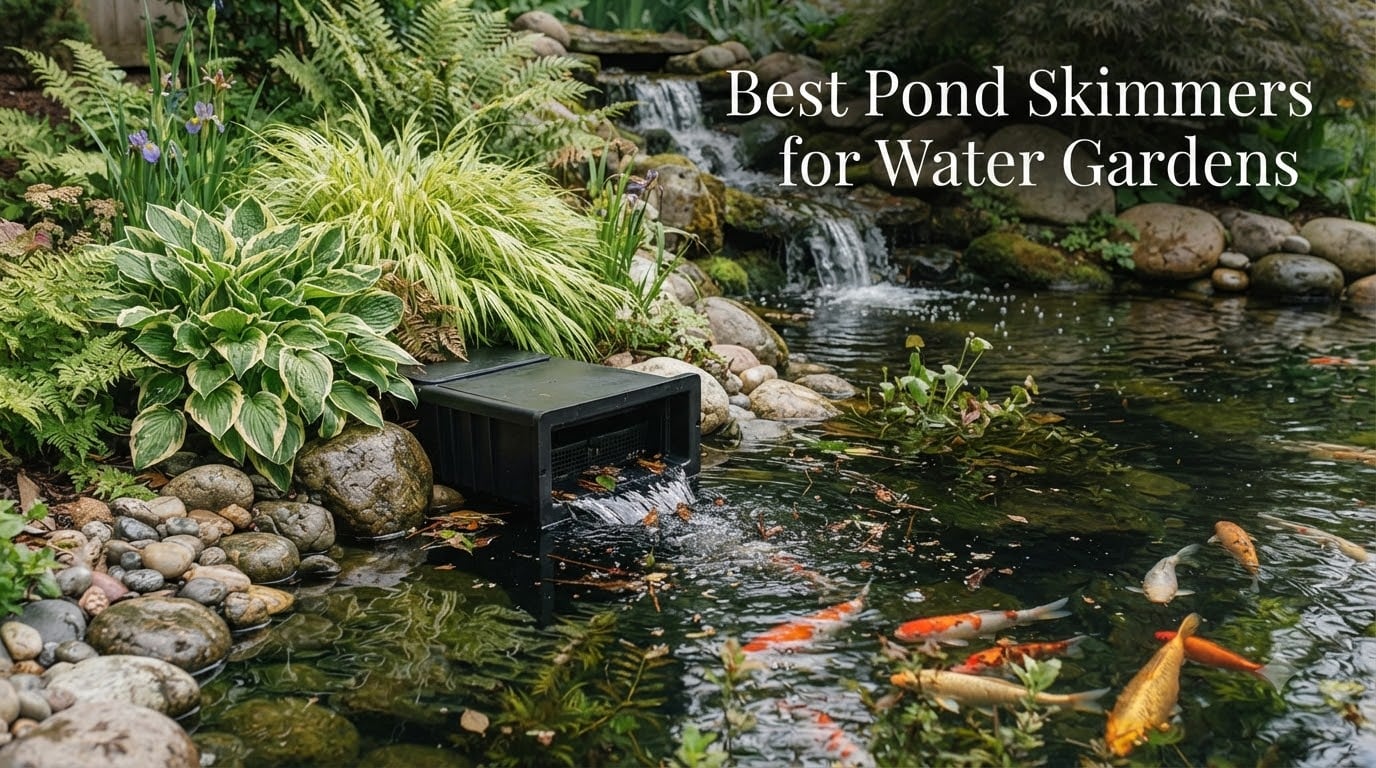 Best Pond Skimmers for Water Gardens