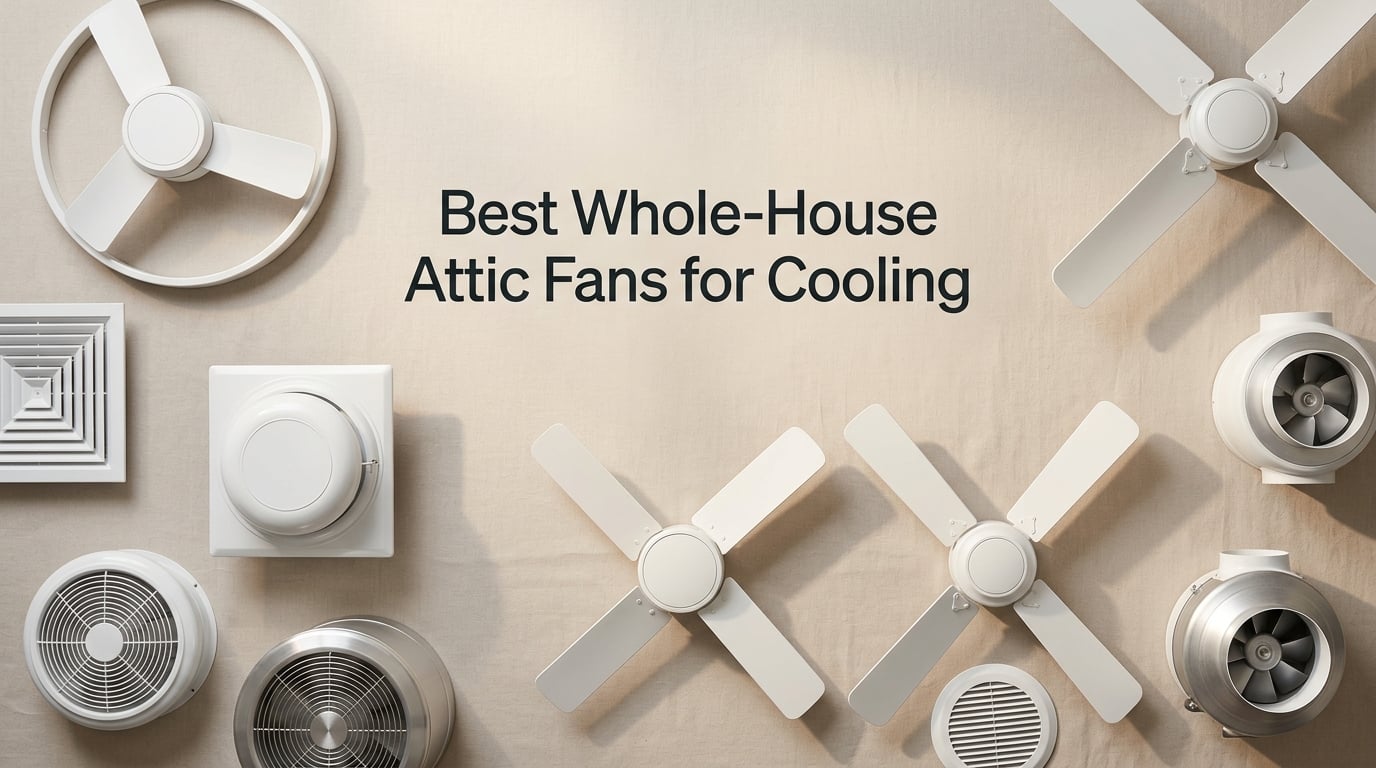 Best Whole-House Attic Fans for Cooling