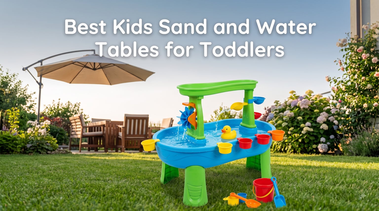 Best Kids Sand and Water Tables for Toddlers
