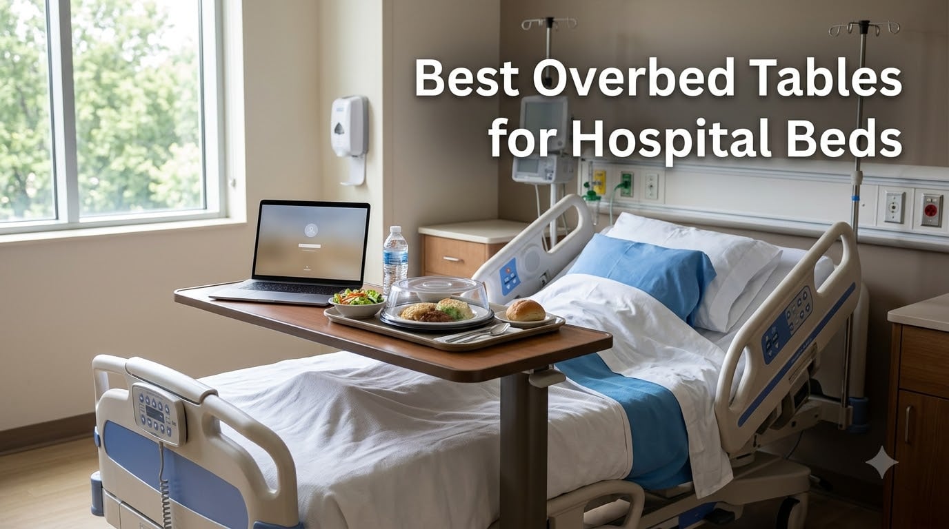 Best Overbed Tables for Hospital Beds