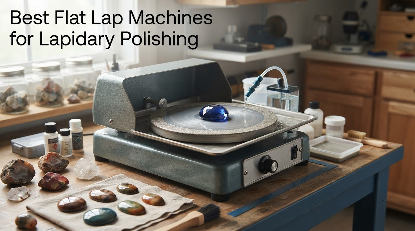 Best Flat Lap Machines for Lapidary Polishing