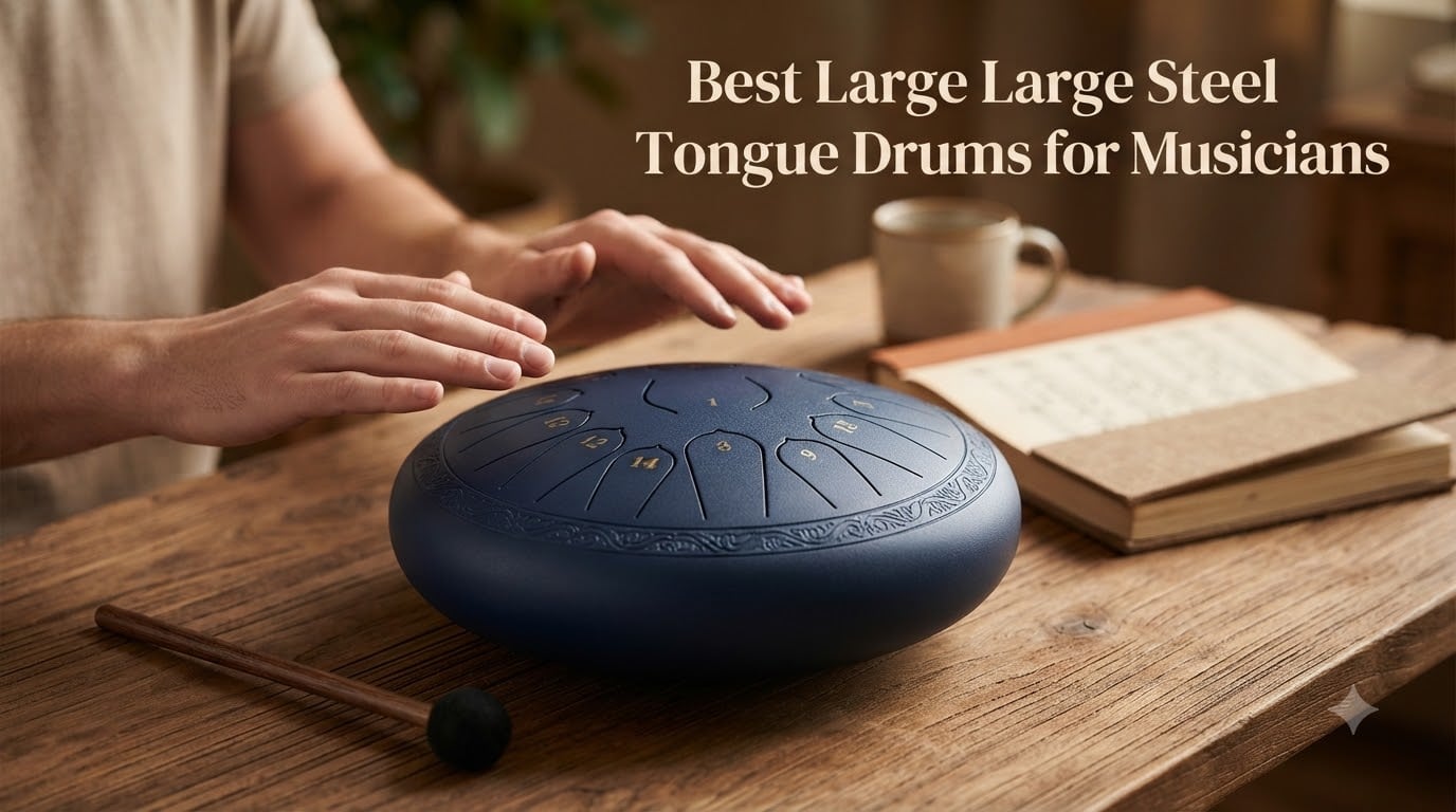 Best Large Steel Tongue Drums for Musicians