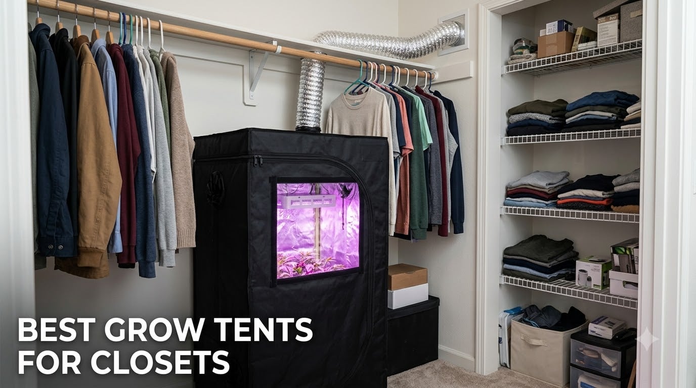 Best Grow Tents for Closets