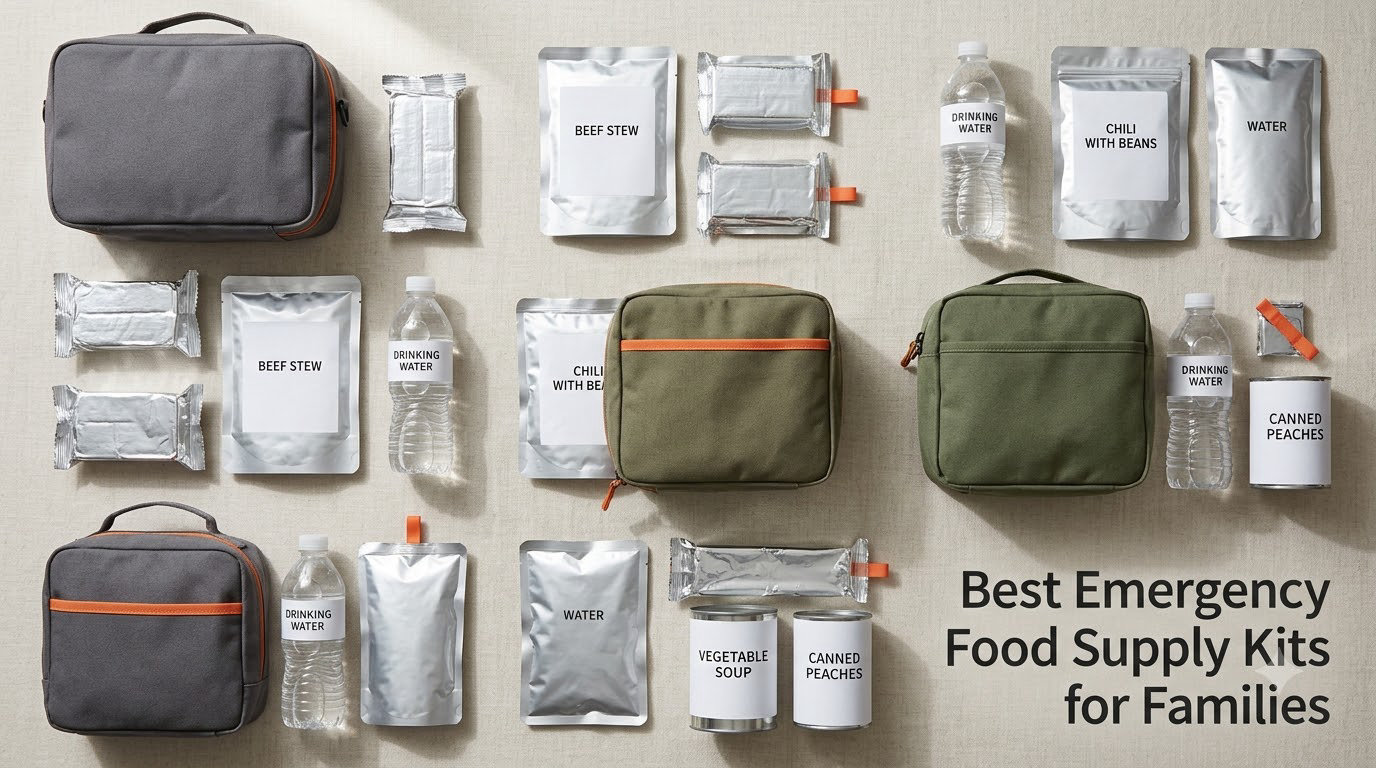 Best Emergency Food Supply Kits for Families