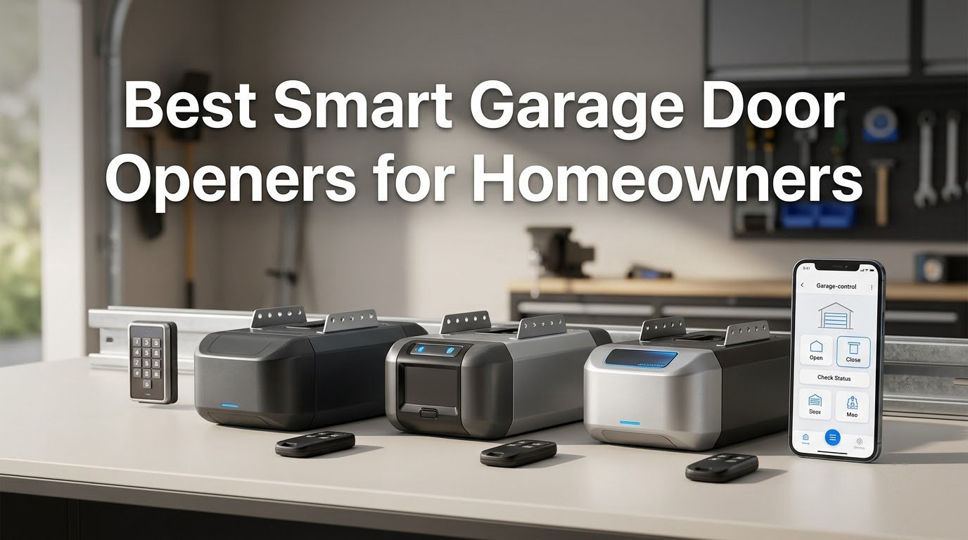 Best Smart Garage Door Openers for Homeowners