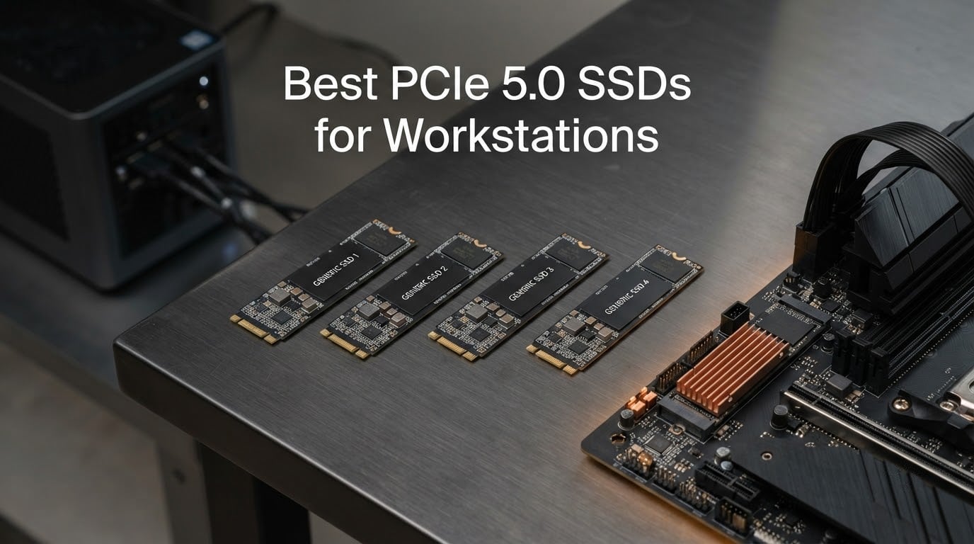 Best PCIe 5.0 SSDs for Workstations