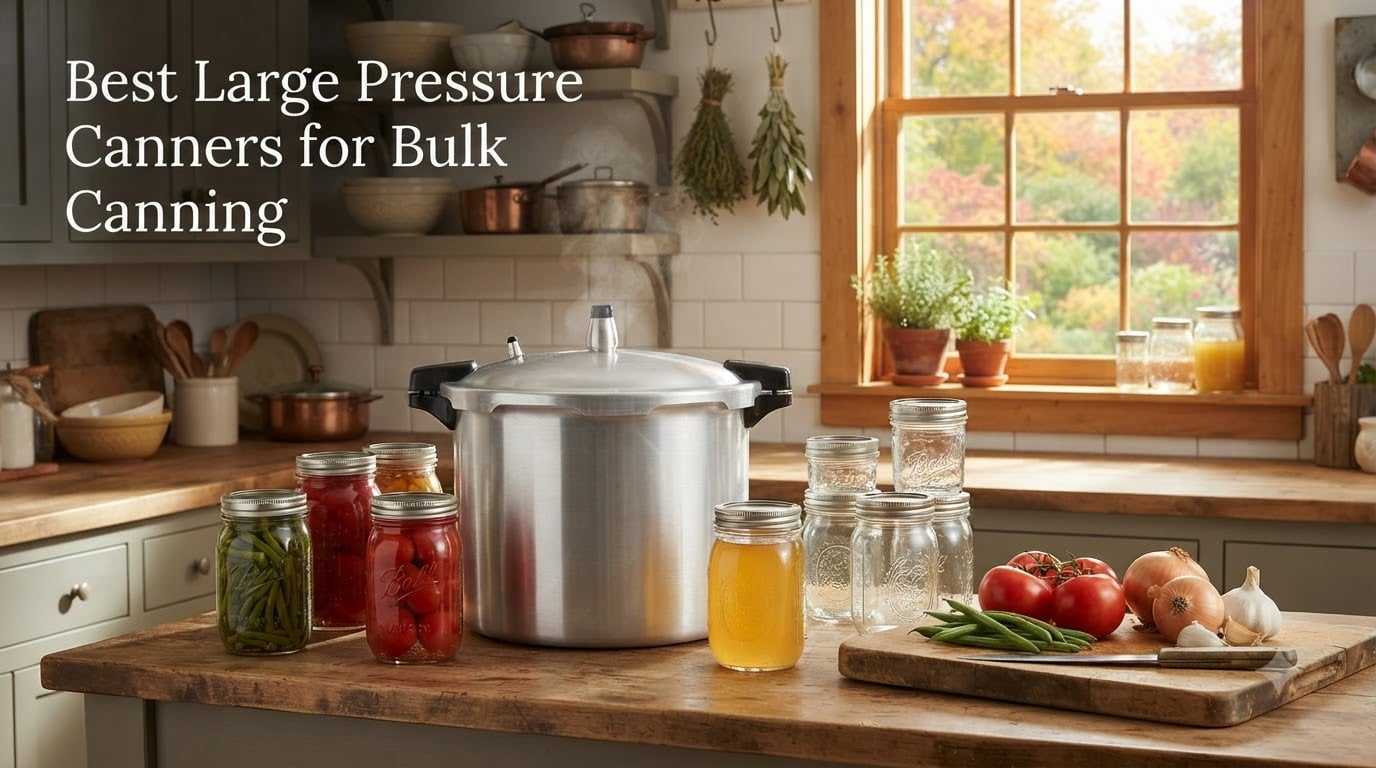 Best Large Pressure Canners for Bulk Canning