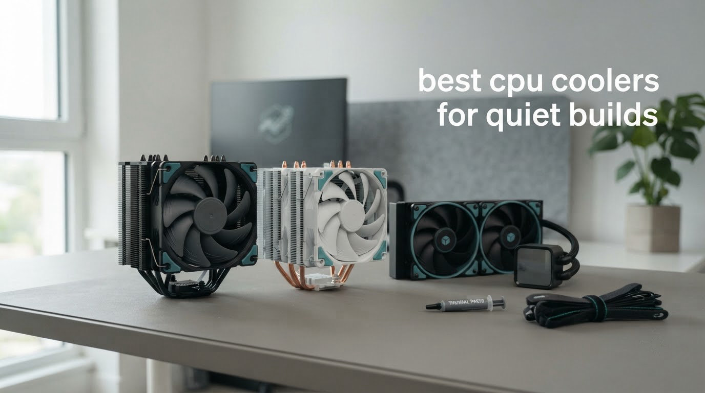 best cpu coolers for quiet builds