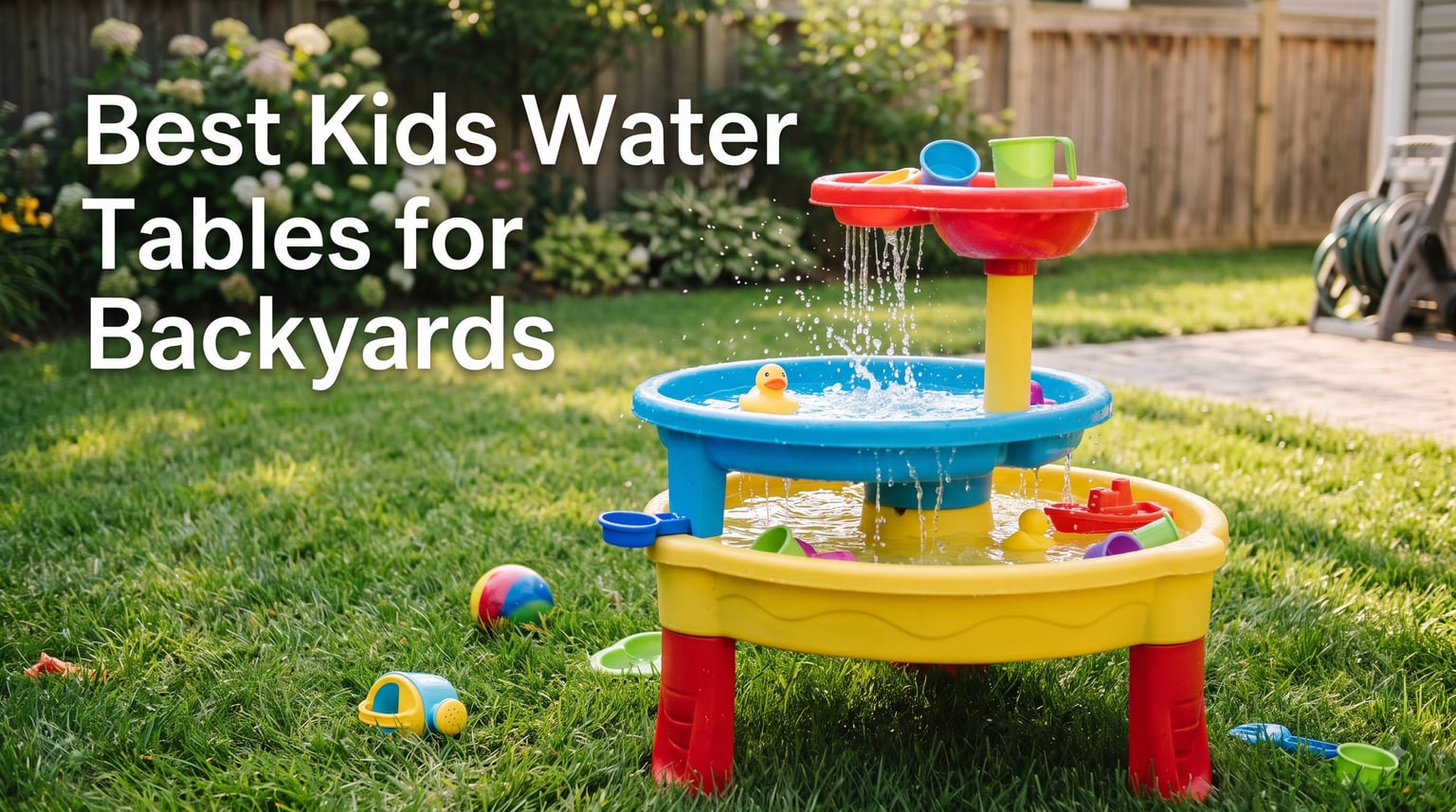 Best Kids Water Tables for Backyards