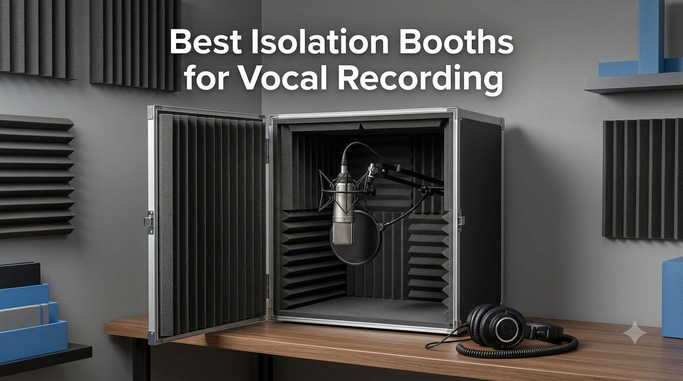 Best Isolation Booths for Vocal Recording