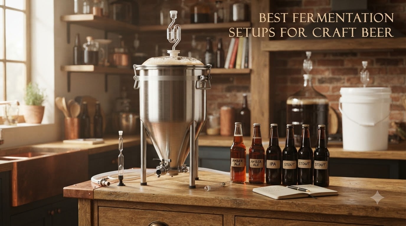 Best Fermentation Setups for Craft Beer