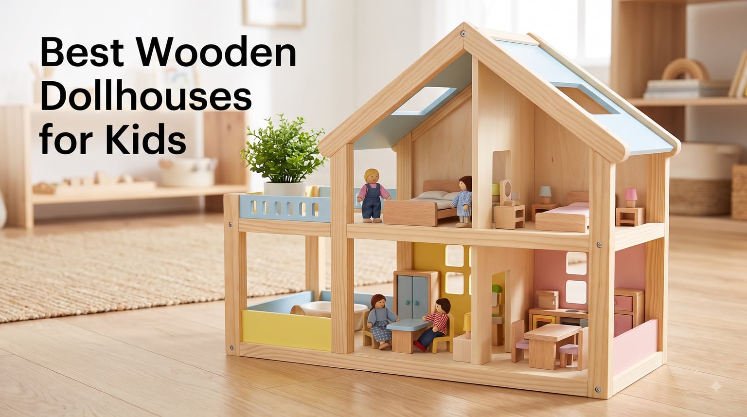 Best Wooden Dollhouses for Kids